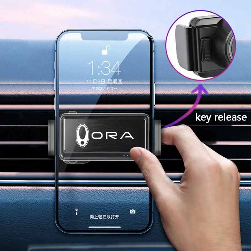 Автомобильный держатель для телефона вращение на 360 градусов GPS Great Wall Ora Good Cat GT