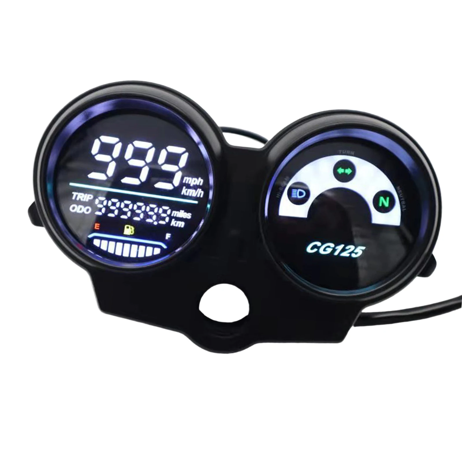 

Motorcycle LED Digital Dashboard Replacement High Quality Electronic Tachometer RPM Meter Odometer for Honda CG125 Fan125