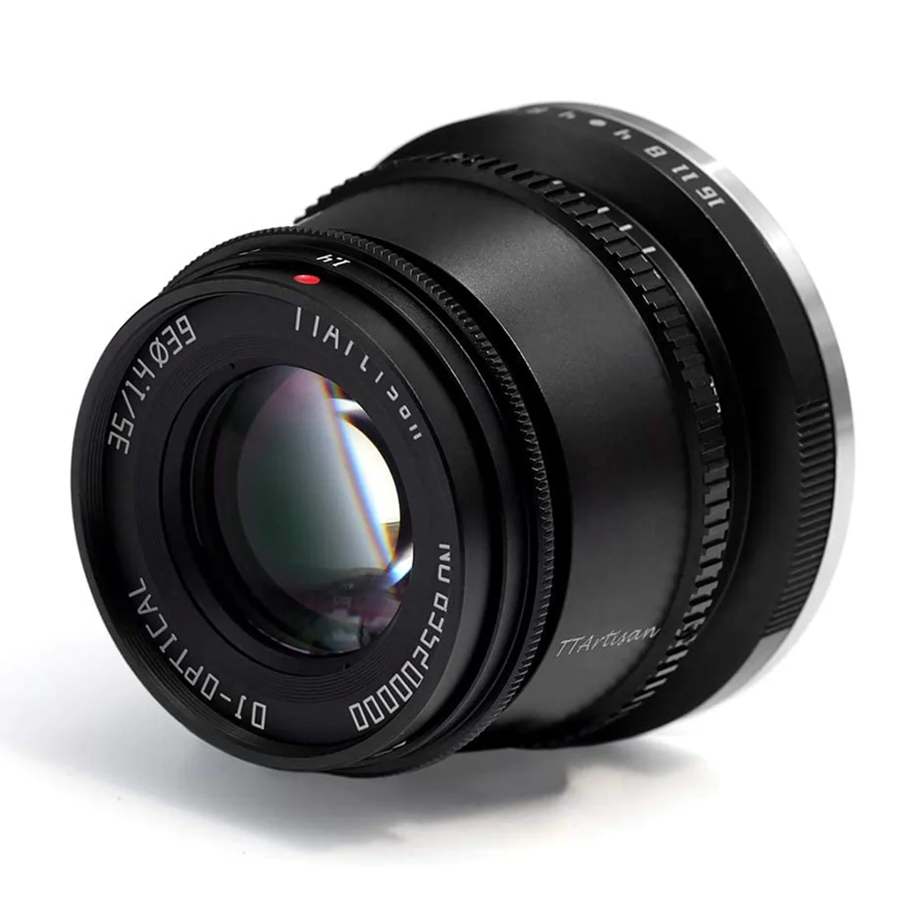 

Объектив TTArtisan 35 мм F1.4 APS-C MF для камеры Panasonic Olympus M4/3 Leica L mount для SONY E FUJI X Nikon Z Zfc Canon M