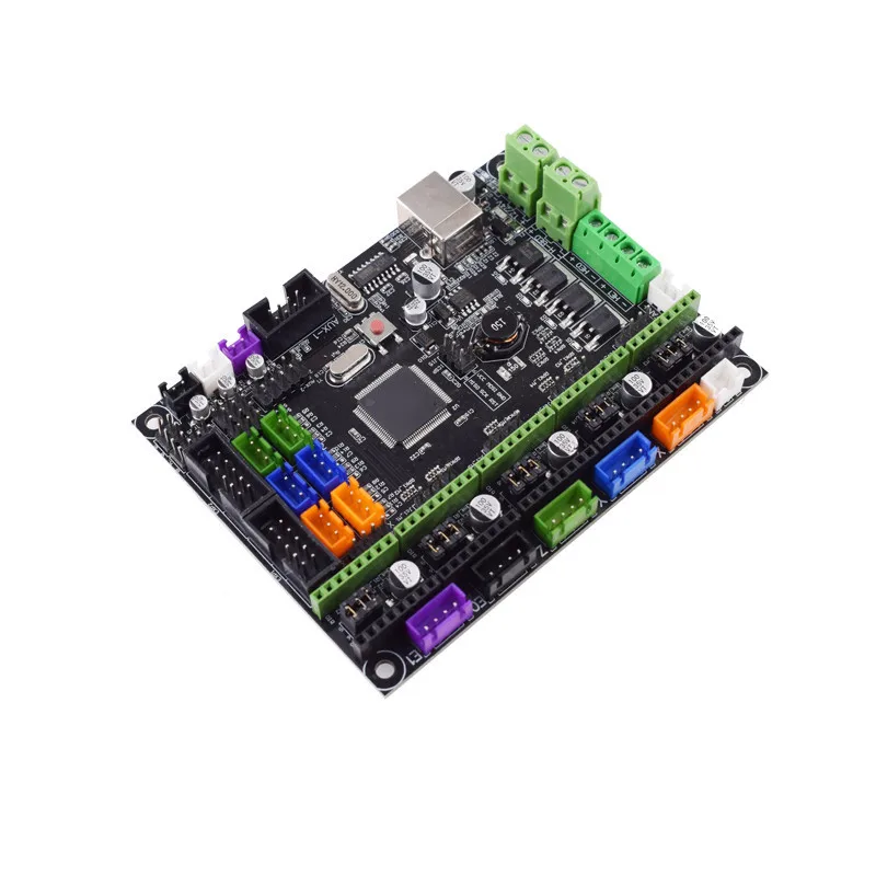 

Печатная плата Mks Gen l V1.0 для материнской платы 3d принтера, Gen_l V1.0, 5 шт., совместима с панелями 1,4