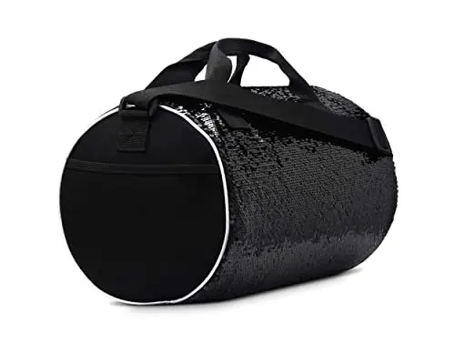 Reversible Sequin Dance Duffle Bag (13