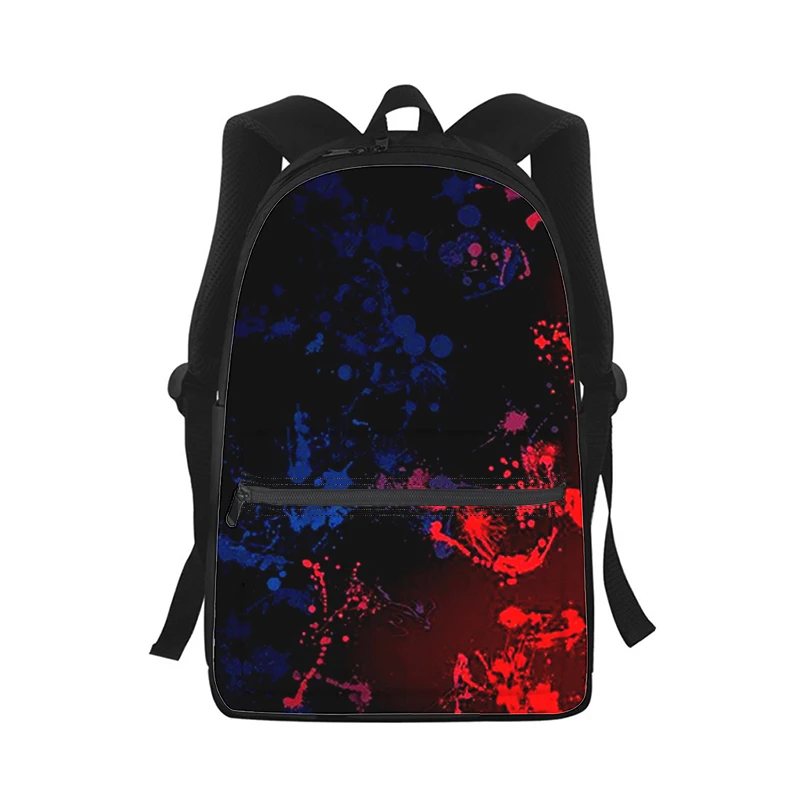 line lattice Art Colorful Cool  Men Women Backpack 3D Print Fashion Student School Bag Laptop Backpack Kids Travel Shoulder Bag