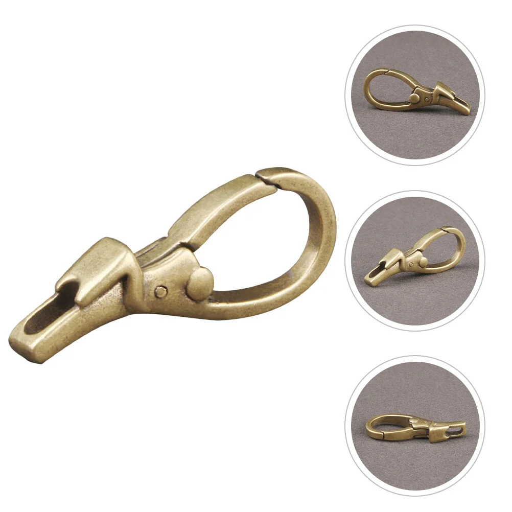 

Accessories DIY Hanging Decor Key Ring Clips Purse Hooks Keychain Decors Brass Buckle Handcraft Metal