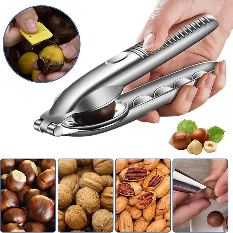 Крекер для грецких орехов крекер из нержавеющей стали открывалка шелушитель