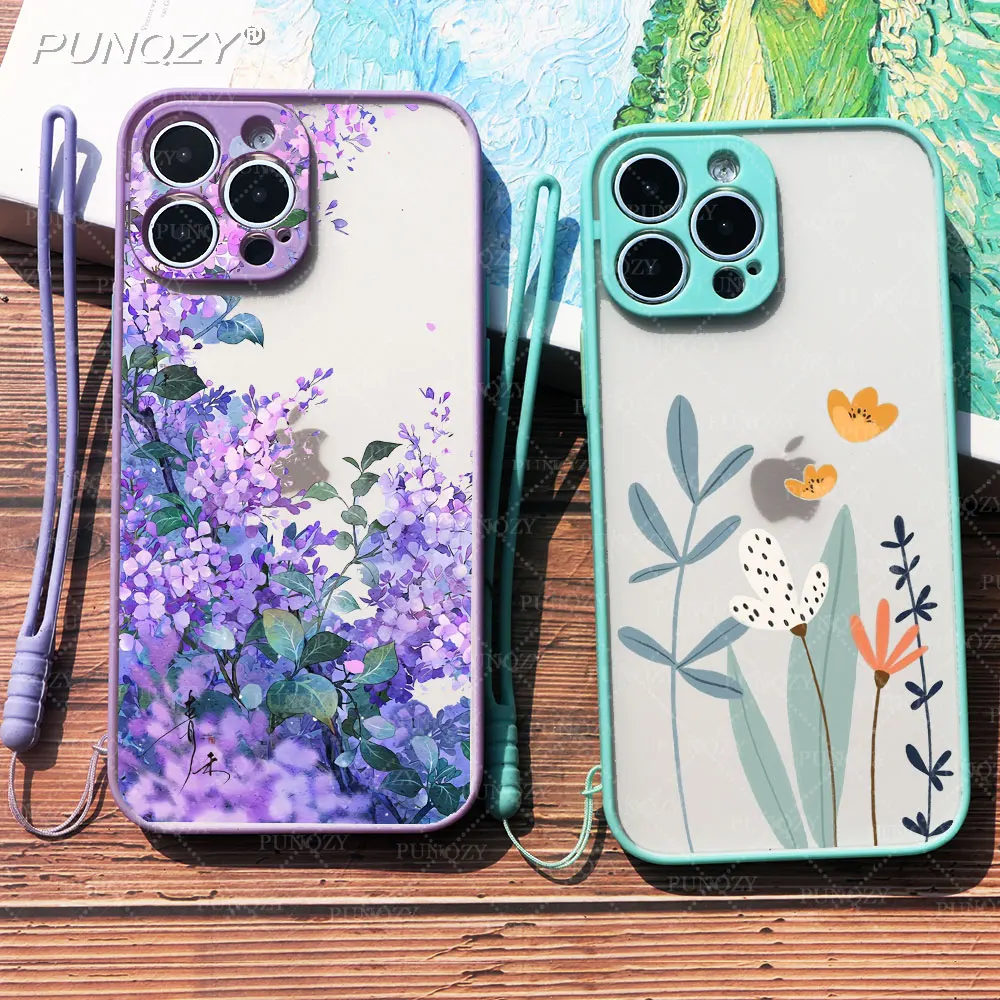 

Cute floral fruit Summer Phone Case For iPhone 14 PRO max 13 pro max 12 Pro 11 Pro max XR XS MAX X 8 7 Plus Candy Hard PC Cover