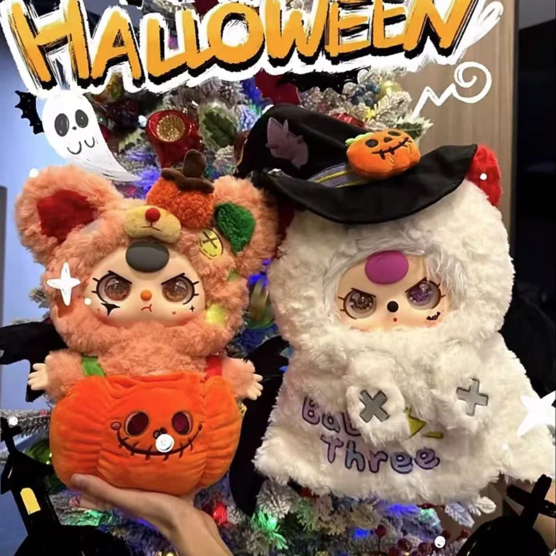 Baby Three Happy Halloween ограниченная серия 400% экшн-фигурки игрушки кавайные куклы модель