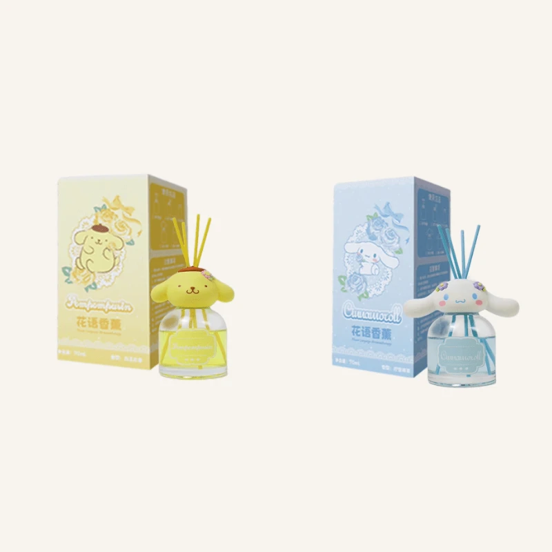Подлинный цветок Sanrio языковое оформление внутренний аромат Мультяшные милые