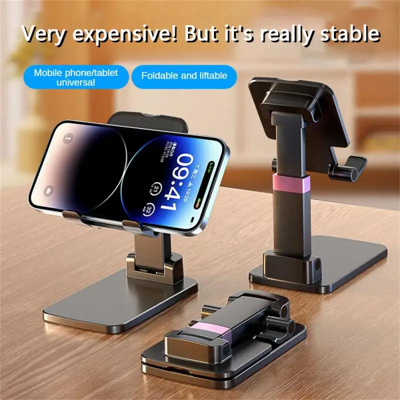 

Lightweight Mobile Phone Stand Multifunctional Smartphone Bracket Lifting Portable Desktop Lazy Bedside Support Universal