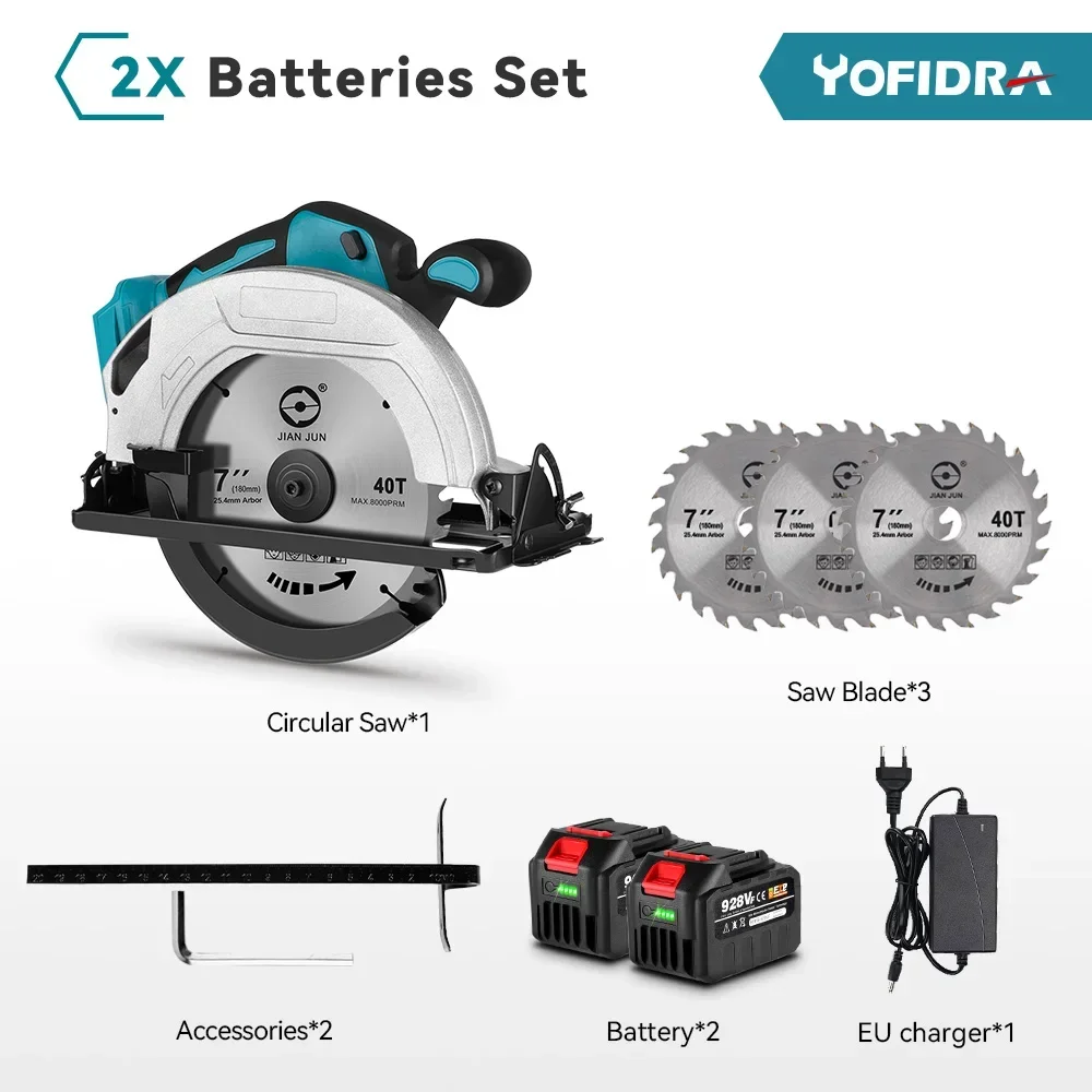 

Yofidra Циркулярная пила 180 мм