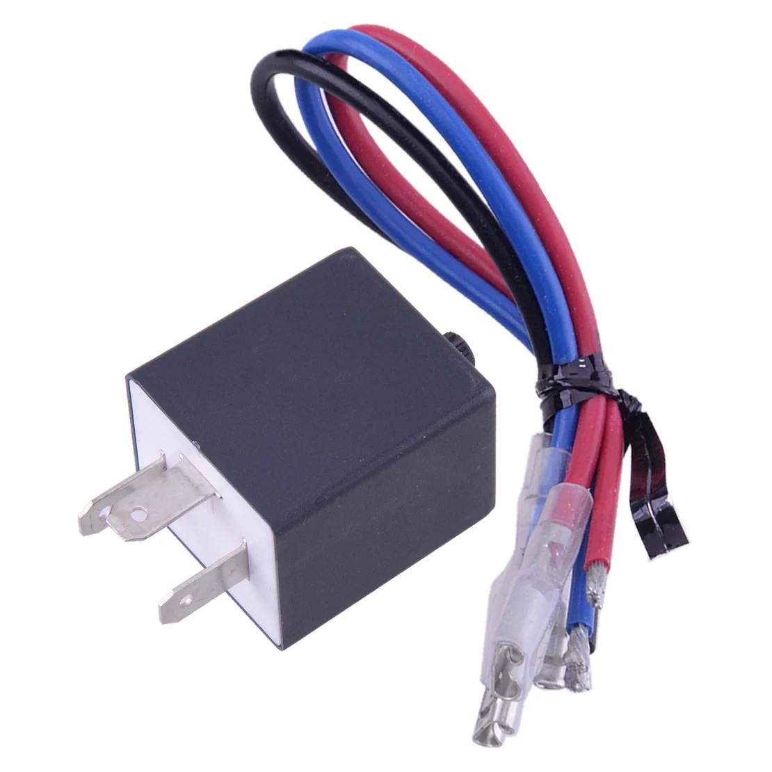 

0.1W-150W Adjustable Flasher Relay Turn Signal Light Indicator Flash with Wire for 12V Motorcycle Car 0.02A-12A LED 3-pin