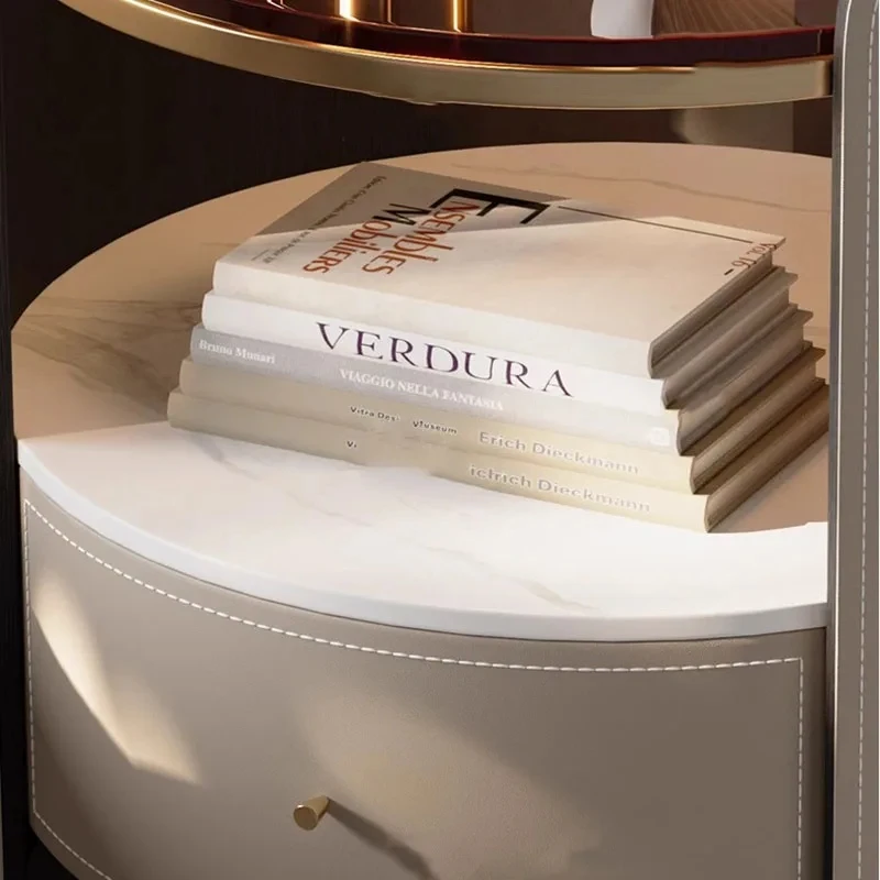 Милая ночная тумбочка для хранения Минималистичная современная спальня простой