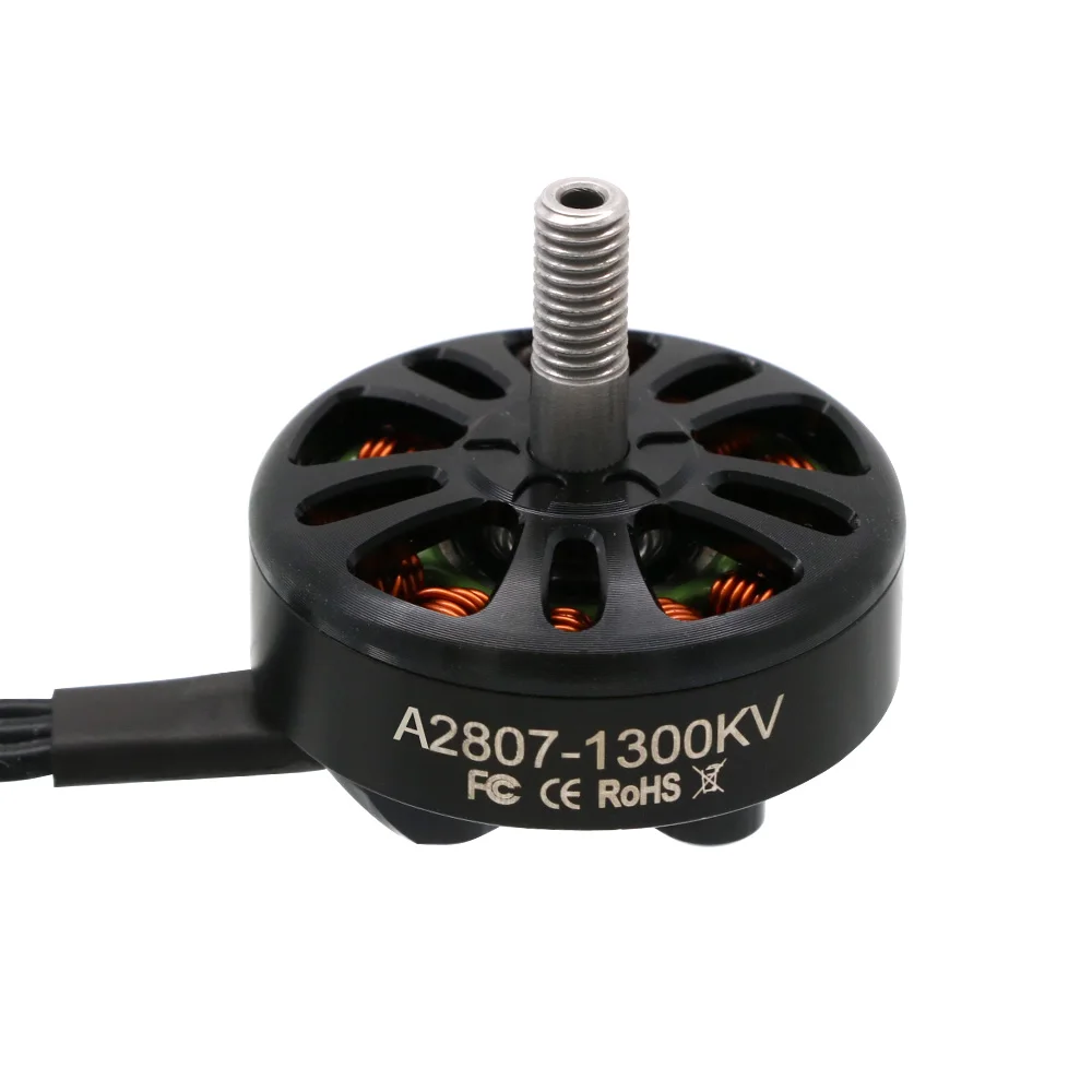 4 шт. Uangel A2807 2807 1800KV 4S 1500KV 1300KV 6S бесщеточный двигатель для FPV Freestyle 7 дюймов Запчасти