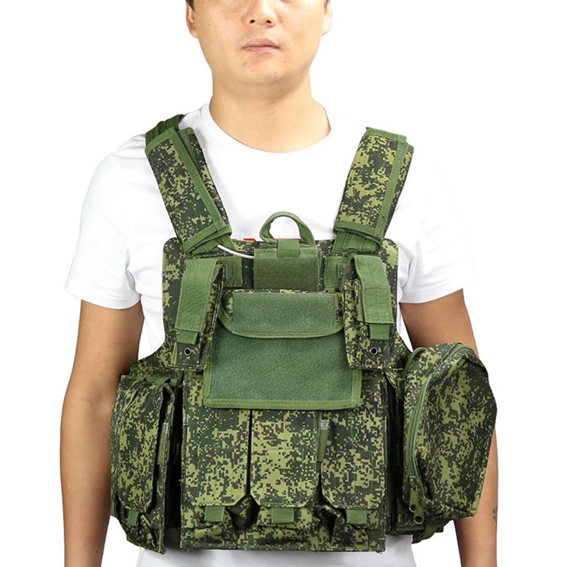 

Airsoft Military Tactical Vest Molle Combat Assault Plate Carrier Tactical Vest CS Outdoor Clothing Hunting Paintball Vest
