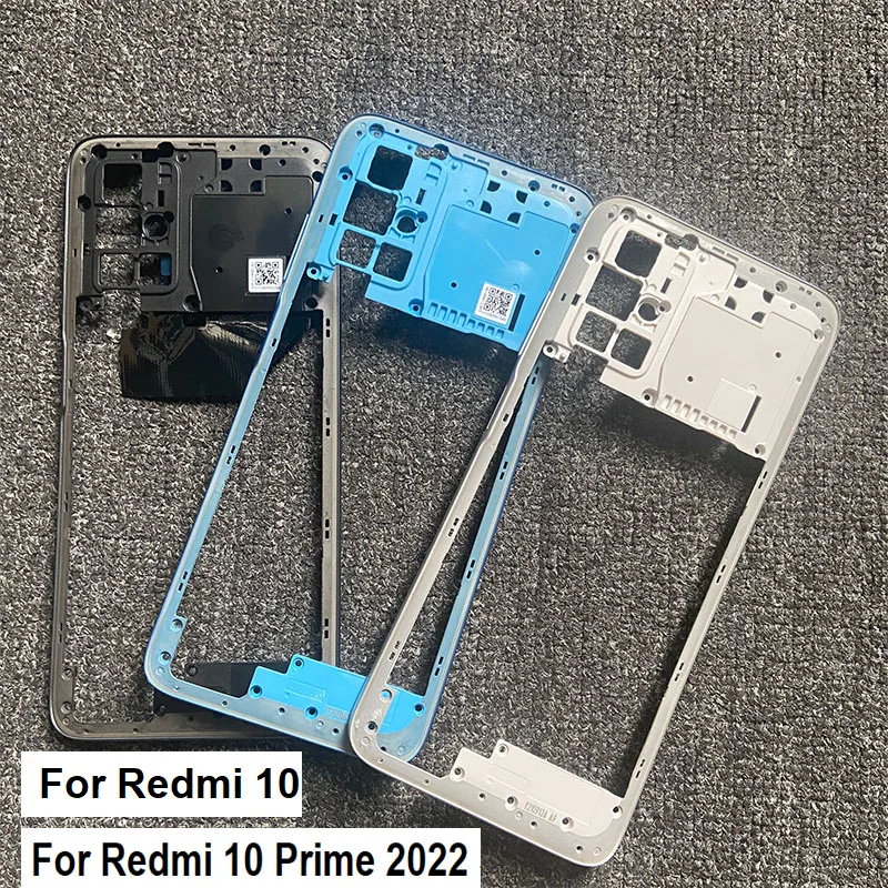 

Новая средняя рамка для Xiaomi Redmi Note 10 Pro Max, пластина, средняя рамка корпуса, запчасти для ремонта