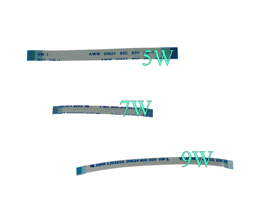 

5PCS 3W 5W 7W 9W Power Reset Switch Ribbon flex Cable for PS2 30000 50000 70000 90000 Controller Repair Part