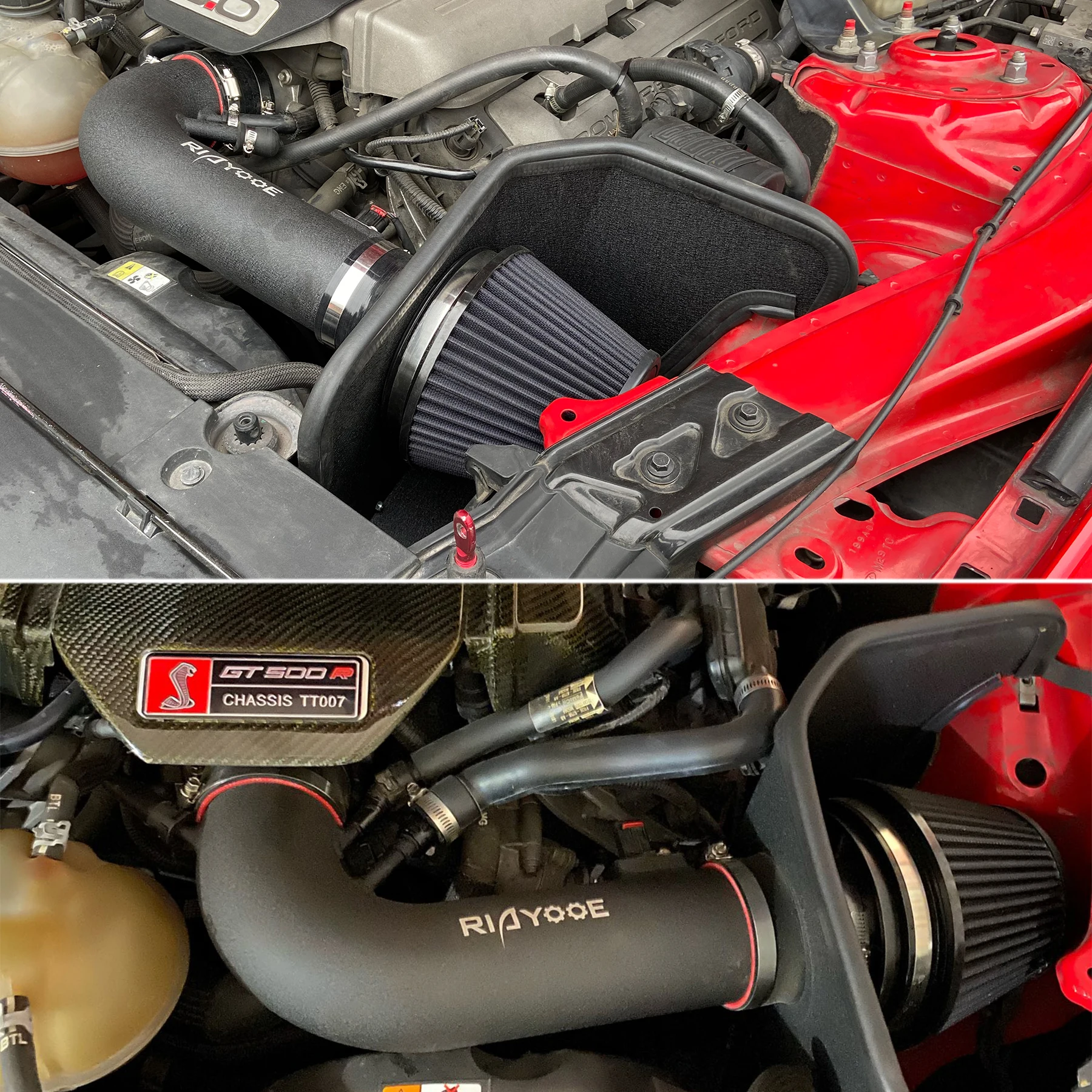 Автомобильные комплекты впускных трубок холодного воздуха для Ford Mustang GT 5.0L V8