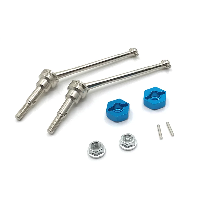 

Metal Upgrade 12mm Adapter Front Drive Shaft For WLtoys 1/12 12427 12423 12428A-B-C FY01-02-03 RC Car Parts