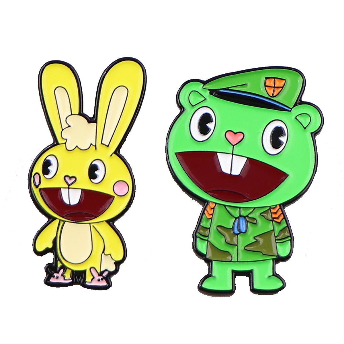 Значок с надписью Happy Friends заколка на лацкан животными для рюкзаков Женская