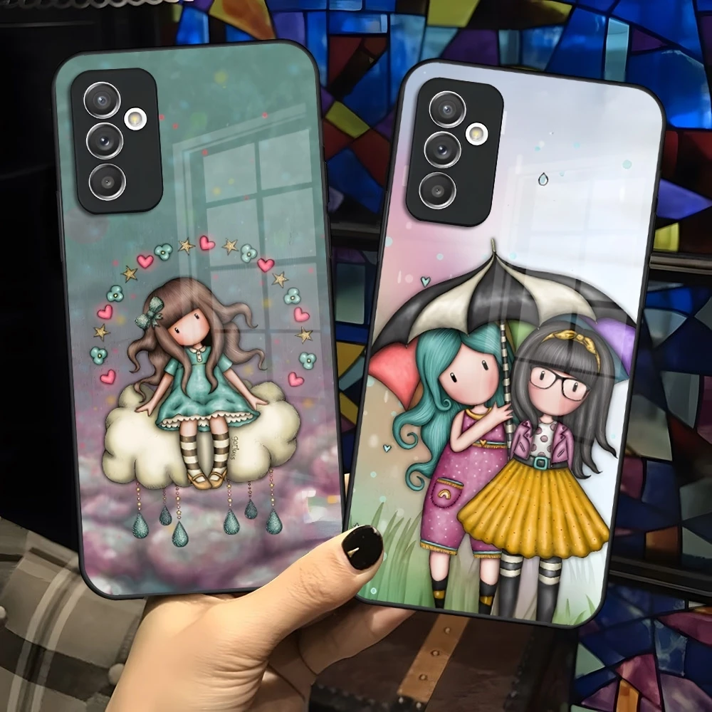 Чехол Santoro London Gorjuss для телефона Samsung Galaxy S25 S24 S23 S22 S20 S21 Note20 Ultra Plus Fe цветной