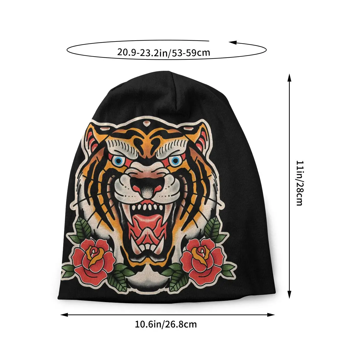 Шапки облегающие шапки уличные традиционная тигра специальные женские и мужские
