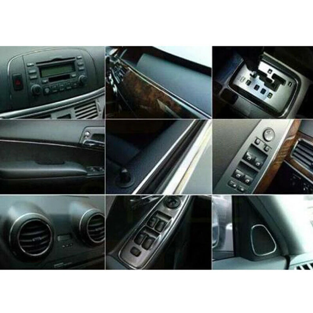 

8mm*5m Chrome Car Styling Moulding Strip Trim Cover Tape Car Accessories Universal Door,window,rearview Mirror,headlight,taill