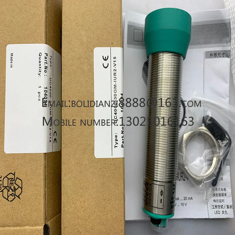Новый бесконтактный датчик Ультразвуковой UC500 UC1000 UC2000 UC4000-30GM-IUR2-V15 E6R2