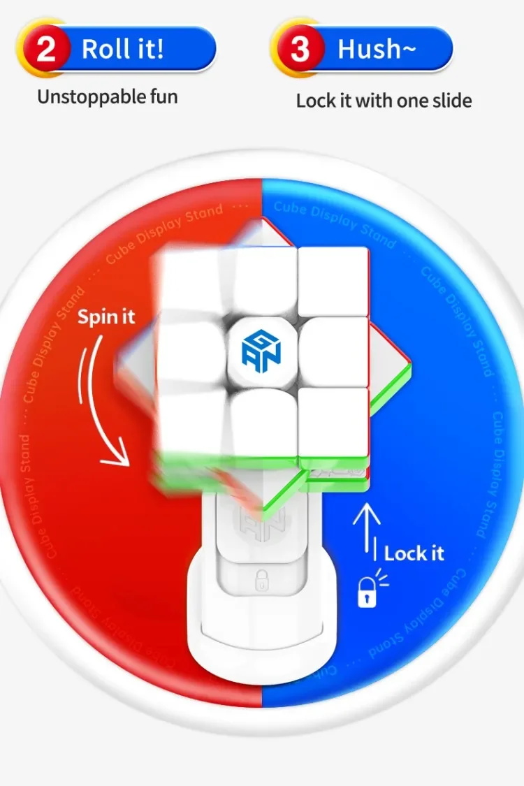 Настольная подставка для телефона GAN обычная или магнитная 3x3x3 умный магнит 3x3