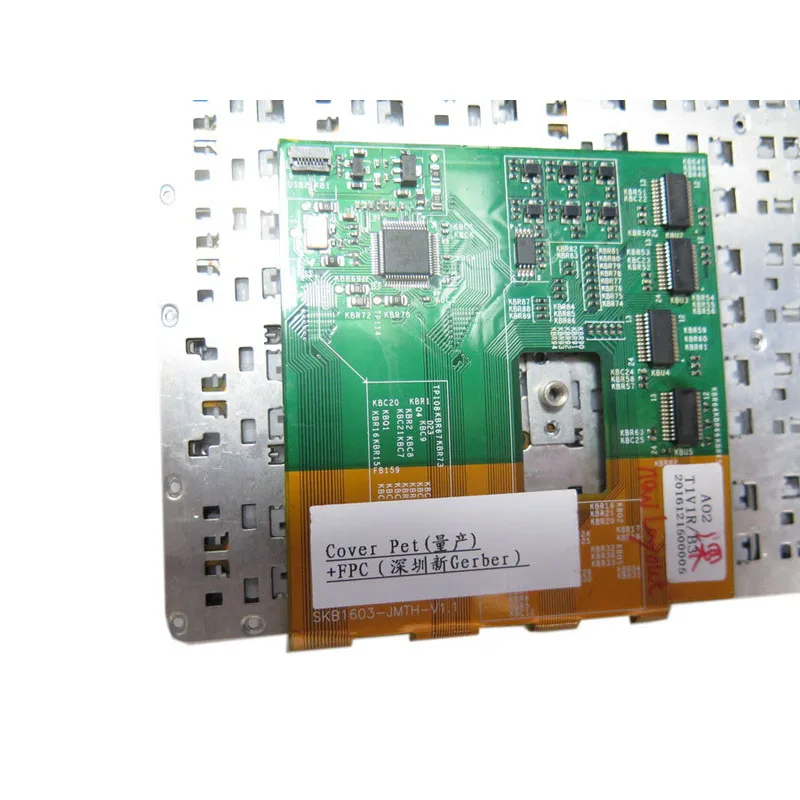 Клавиатура с белой подсветкой для ноутбука Gigabyte X5 V6 SKB1503-US 2Z703-USX52-G30S REV:A00