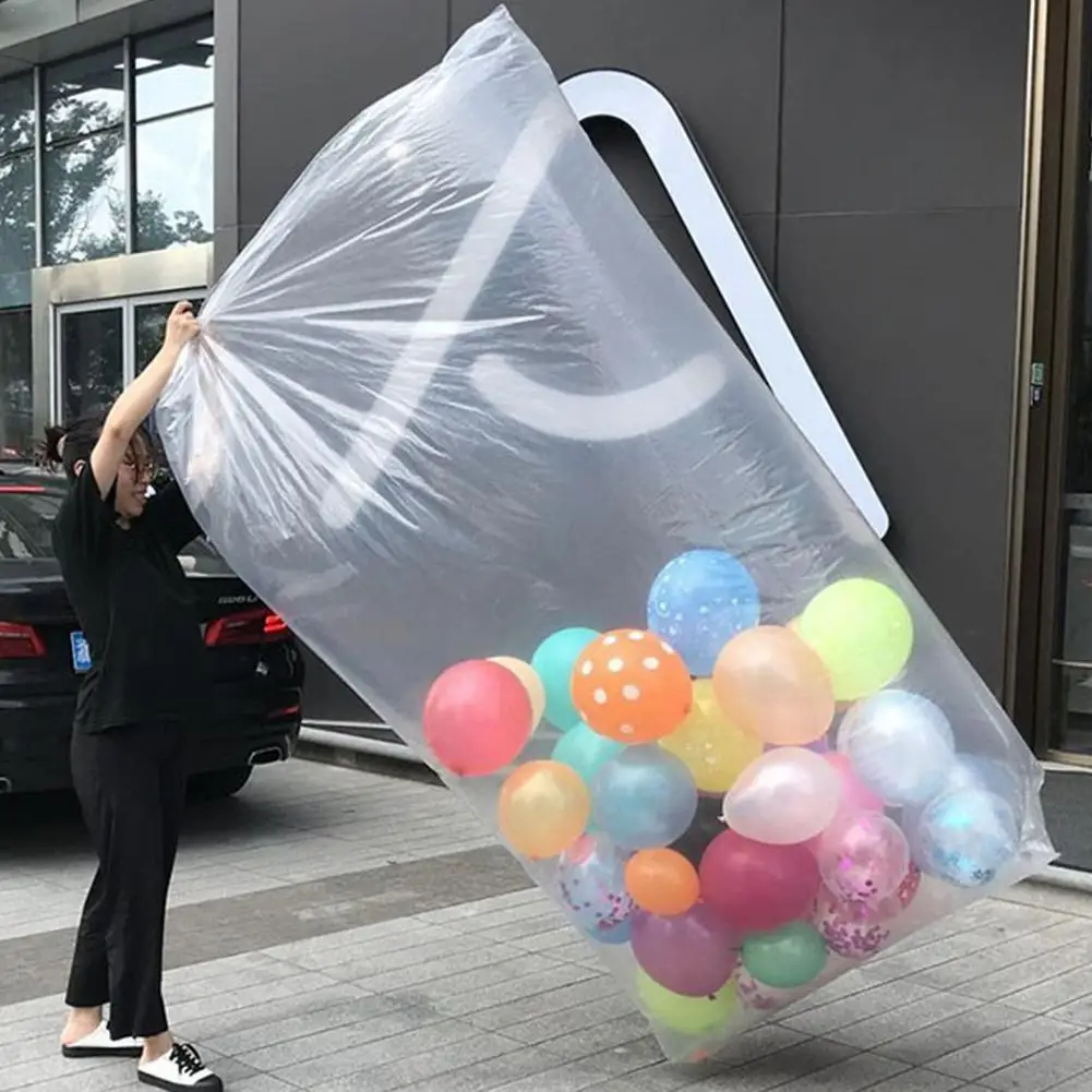 

1pc Transparent Balloon Storage Bag Large Balloon Bags For Transport Clear Giant Storage Bags For Celebration Party Supplie F5C7