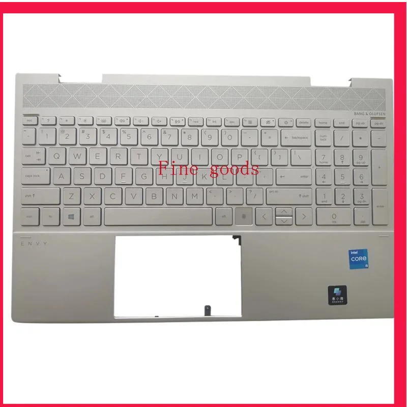 Новая подсветка для HP Envy X360 15-ED чехол с подставкой и клавиатурой цвет серебристый