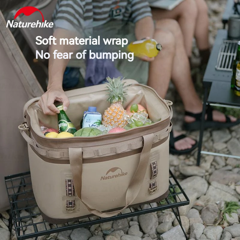 Naturehike Lingxin PRO 48H ТПУ Кемпинг Термальный охладитель Мешок для льда 600D Оксфорд Ткань