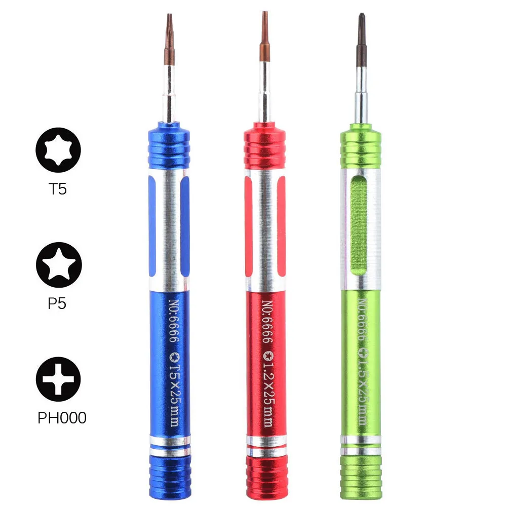 

Набор инструментов для ремонта ноутбука PH000 T5 Torx Star отвертка и 1,2 мм P5 Pentalobe отвертка для MacBook Air Pro Retina