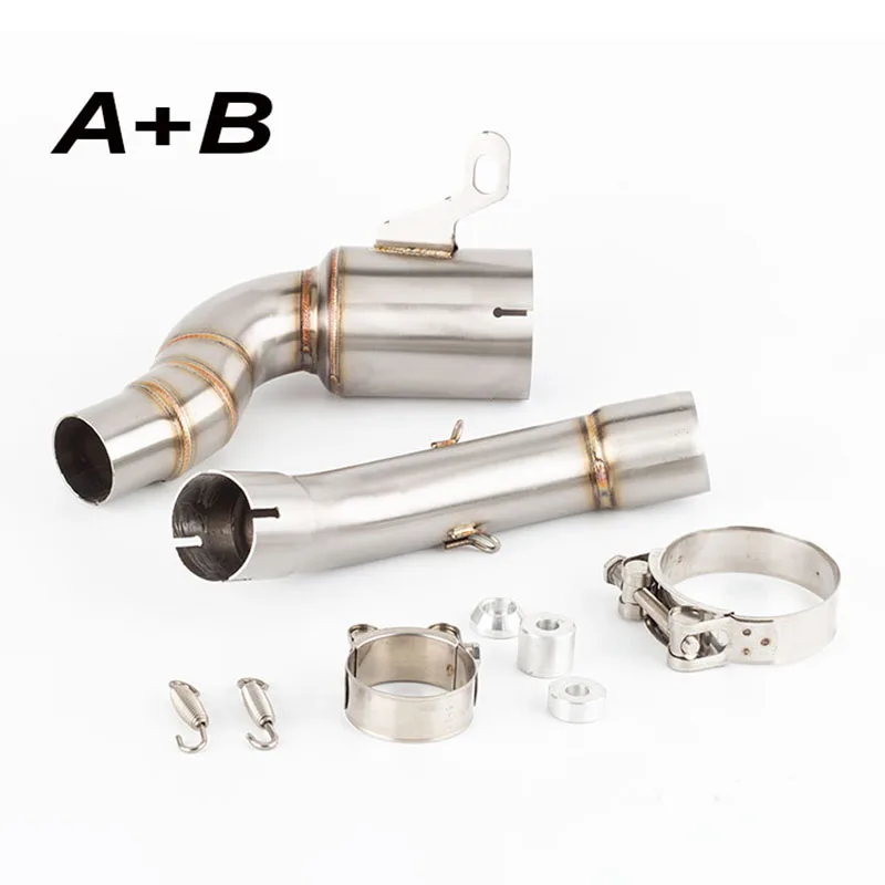 

For Duke 125 2021 Duke 250 21 Duke 390 Duke390 Escape Decat Pipe Motorcycle Exhaust Catalyst Delete And Mid Link Pipe