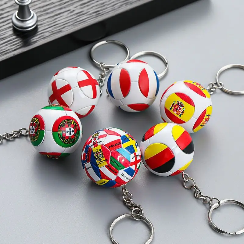 

2022 World Cup Car Keychains For Men Fashion Football Keys Keychains Wholesale Creative Gifts For Men Trendy Soccer Keyrings