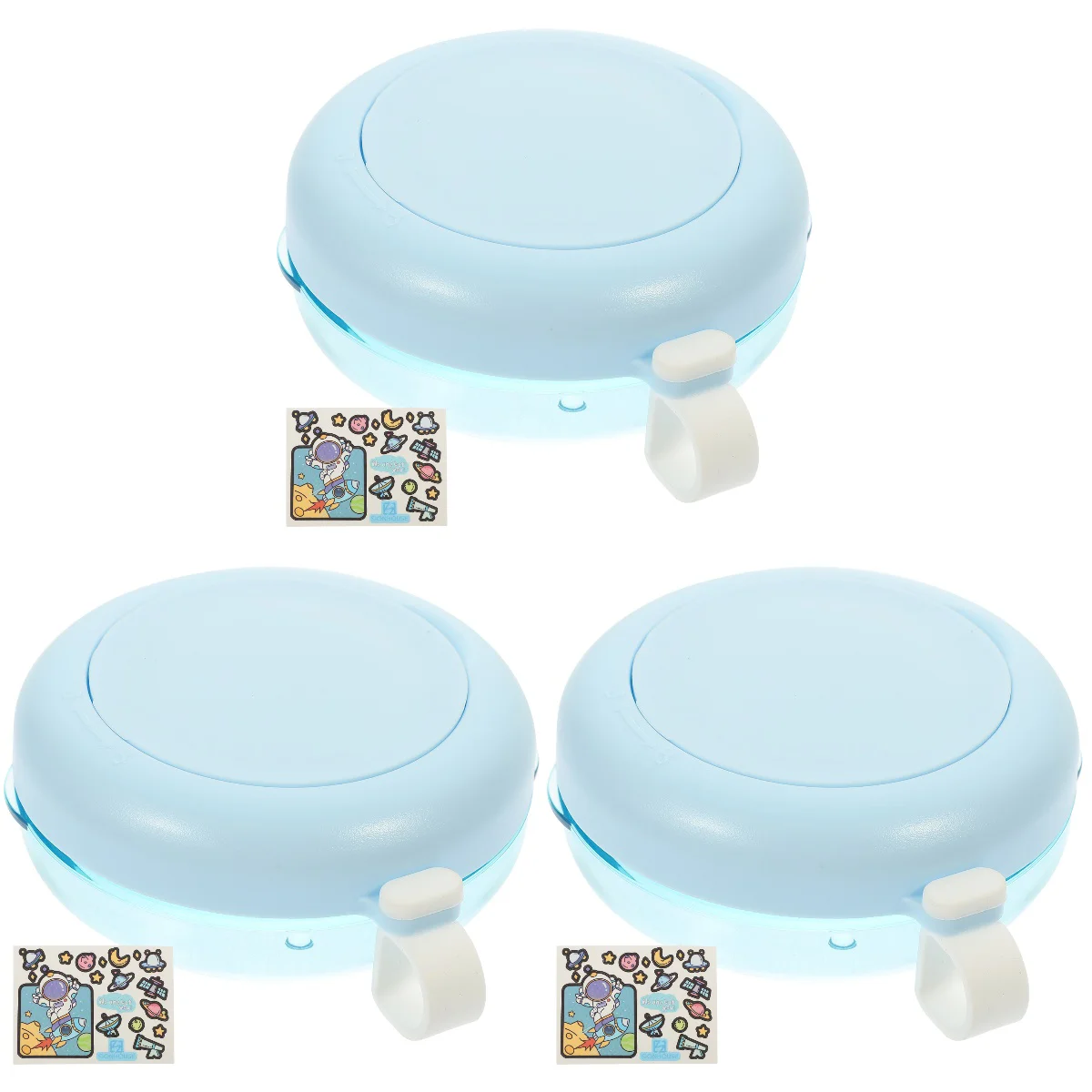 

3pcs Denture Case False Box Guarding Case Reusable Denture Box Container