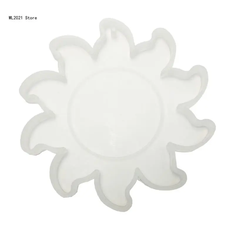 

Unique Epoxy Resin Casting Soap Mold Sunflower Silicone Mold for DIY Wax Candle Soaps Making Craft Tool