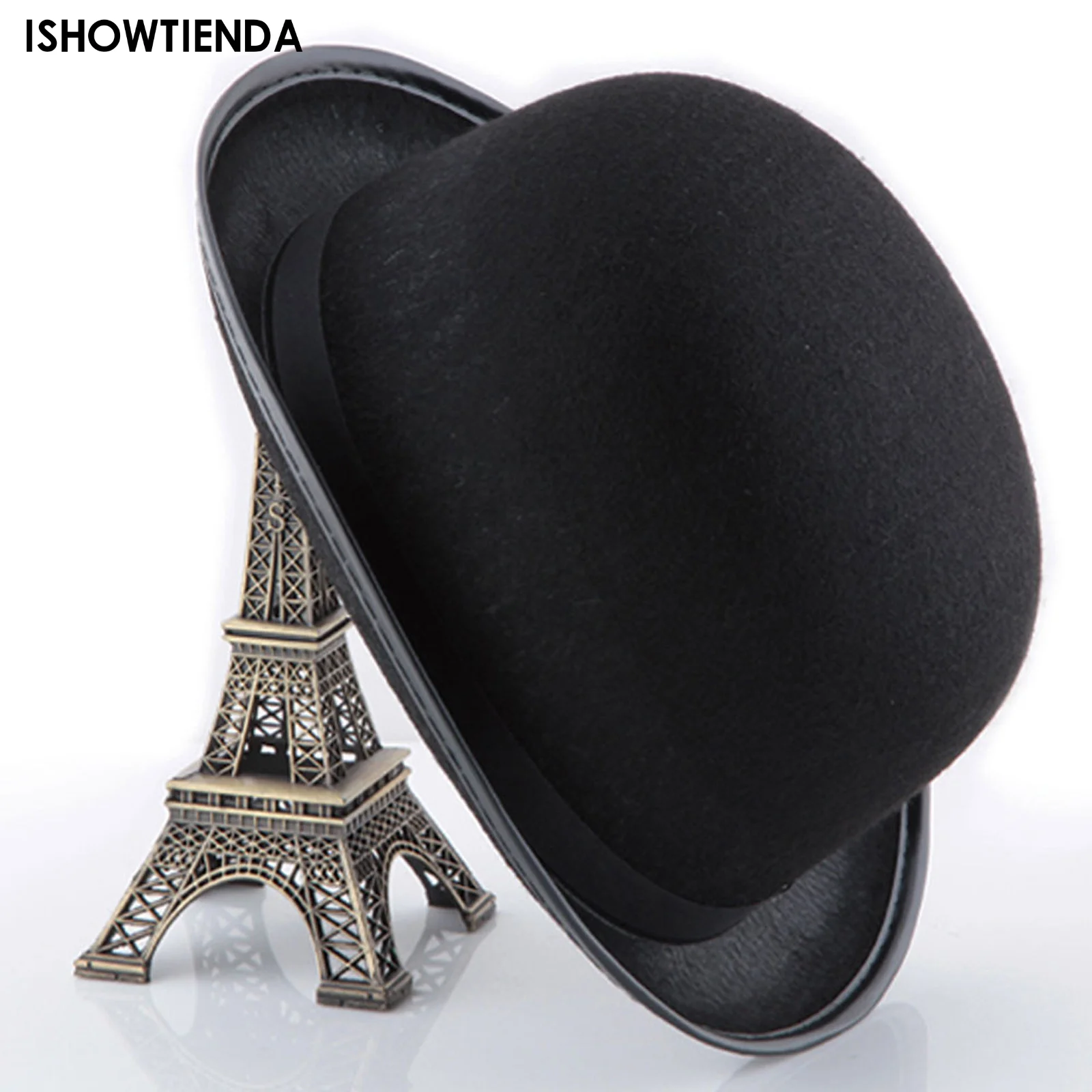 

Halloween Bowler Hat Gentleman's Hat Hat High Bowler Hat Performance Props Fashion Party Formal Fedora Costume Magician Hat