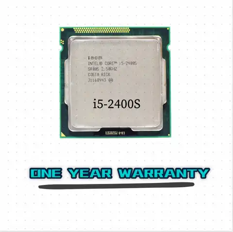 Четырехъядерный процессор Intel Core i5-2400S i5 2400S 2,5 ГГц 6M 65 Вт LGA 1155