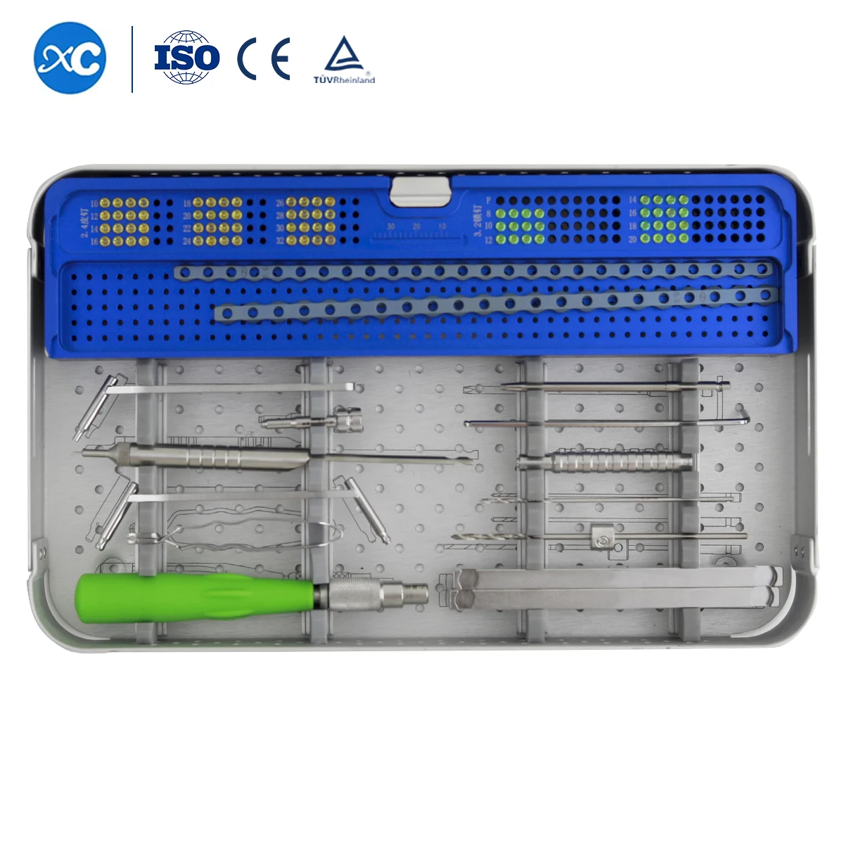

3.2mm ALPS Animal Orthopedic Veterinary Reconstruction Locking Plate And Screw Instruments Set For Pet Surgery