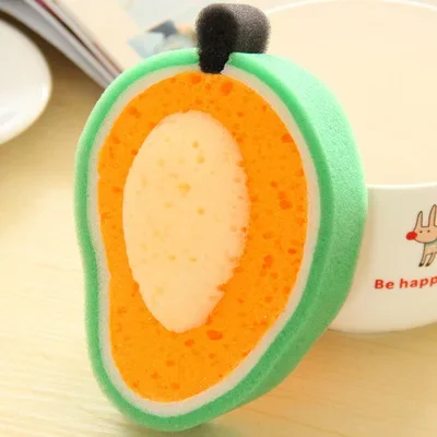 

Губка с 3D рисунком фруктов