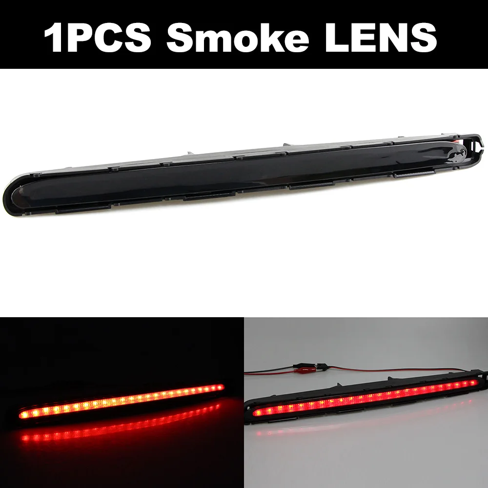 Светодиодный задний третий красный задний стоп-сигнал с высоким креплением A 2118201556 2118201556 2118200156   Подходит для Mercedes Benz W211 E Class 03-09