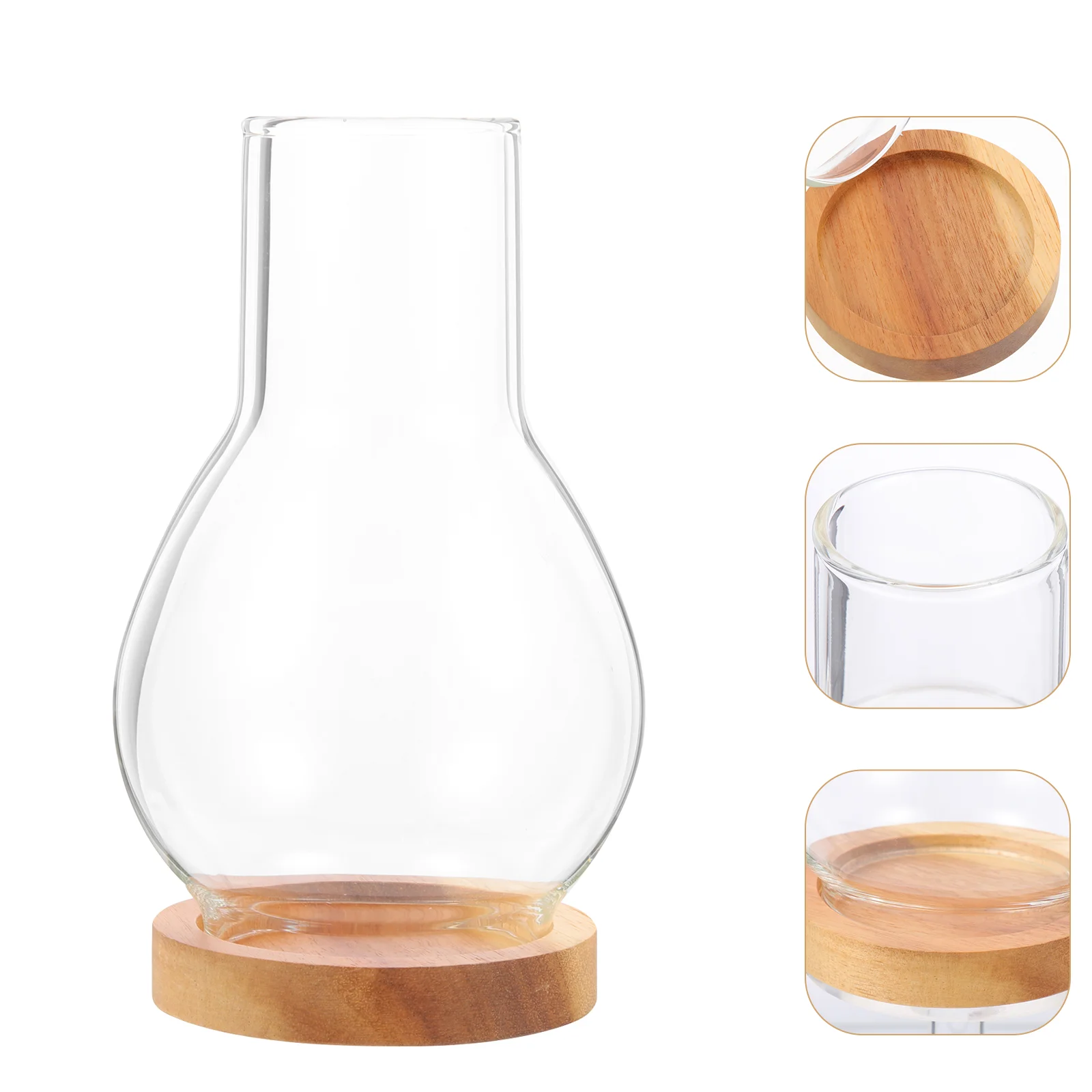 

Holdertube Chimney Shade Cover Cylinder Open Ended Sleeve Tealight Storm Sleeves Cylinders Lantern Clear Pillar Holders Wide Jar