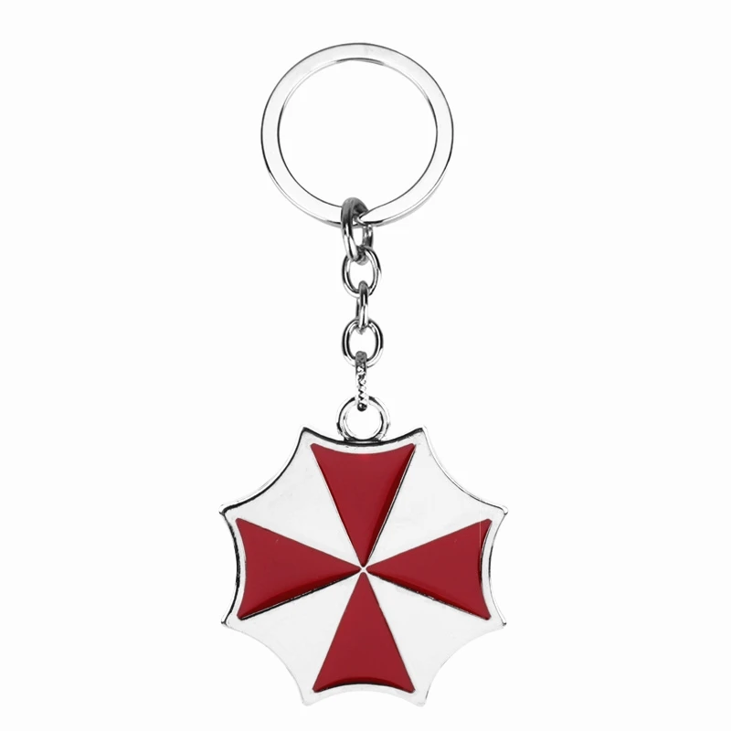 

Red Umbrella Corporation Symbol Keychains US Hot Movie ResidentsEvils Backpack Clothes Keyring Car Decor Pendant