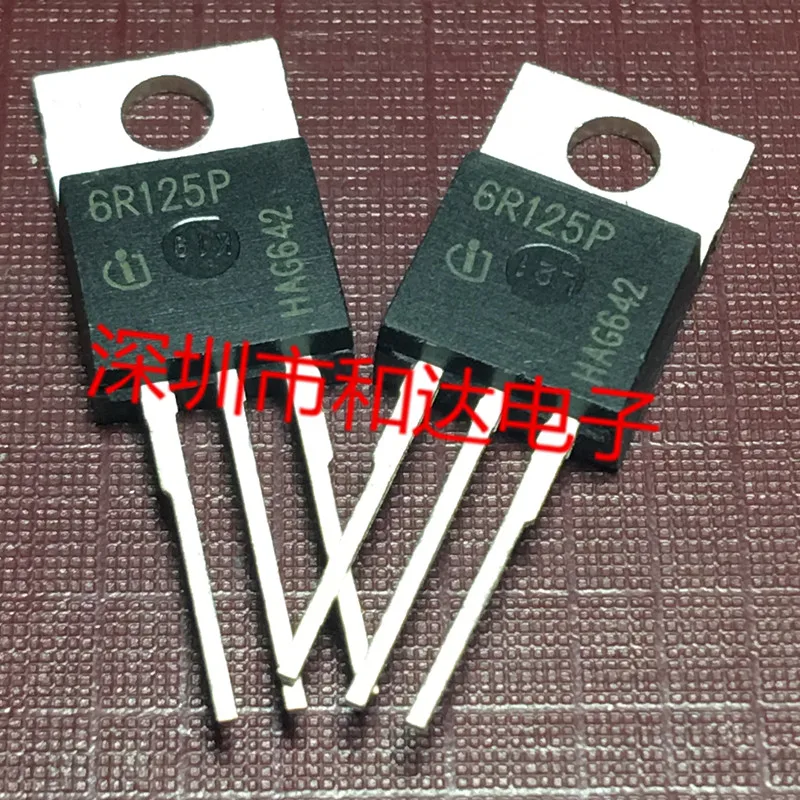 

5 шт.-10 шт., оригинальный IPP60R125CP 6R125P TO-220, в наличии, Новинка