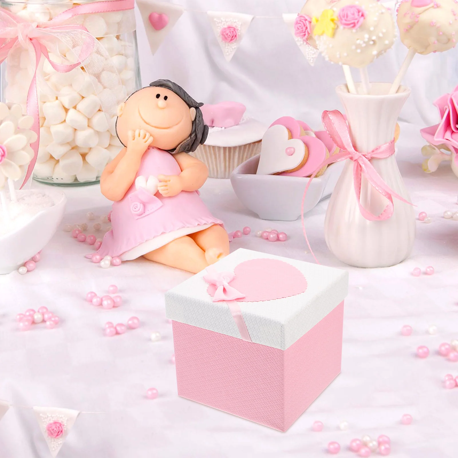 

Boxes Gift Box Treat Heart Lidspresents Packaging Bridal Christmas Wedding Decorative Ring Birthday Holder Jewelry Proposal