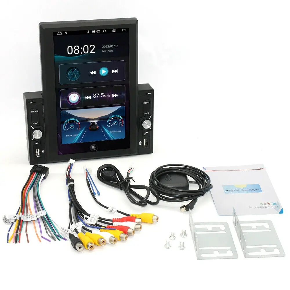 

8-дюймовый сенсорный экран Bluetooth GPS навигация FM радио GPS WiFi Автомобильный MP5 мультимедийный стерео плеер