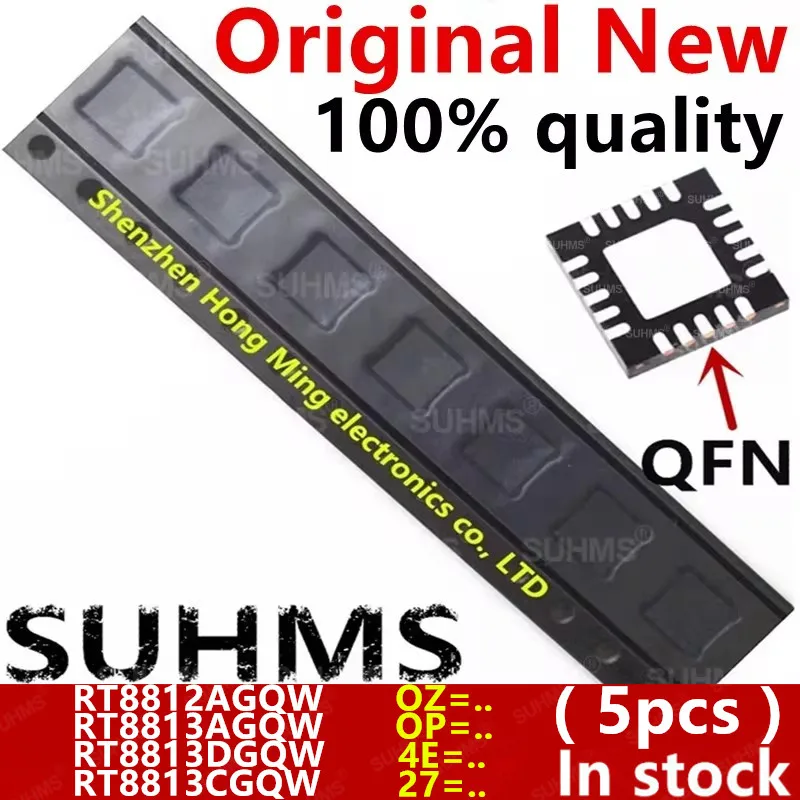 (5 шт.) RT8812AGQW RT8812A OZ=FF OZ=.. RT8813AGQW RT8813A OP=FM OP=.. RT8813DGQW RT8813D 4E=.. RT8813CGQW RT8813C 27=..