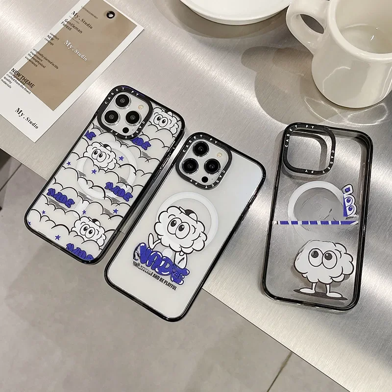 Бренд Nade с магнитным поглощением для iPhone 14 Pro Max чехол телефона 13 модная серия 12