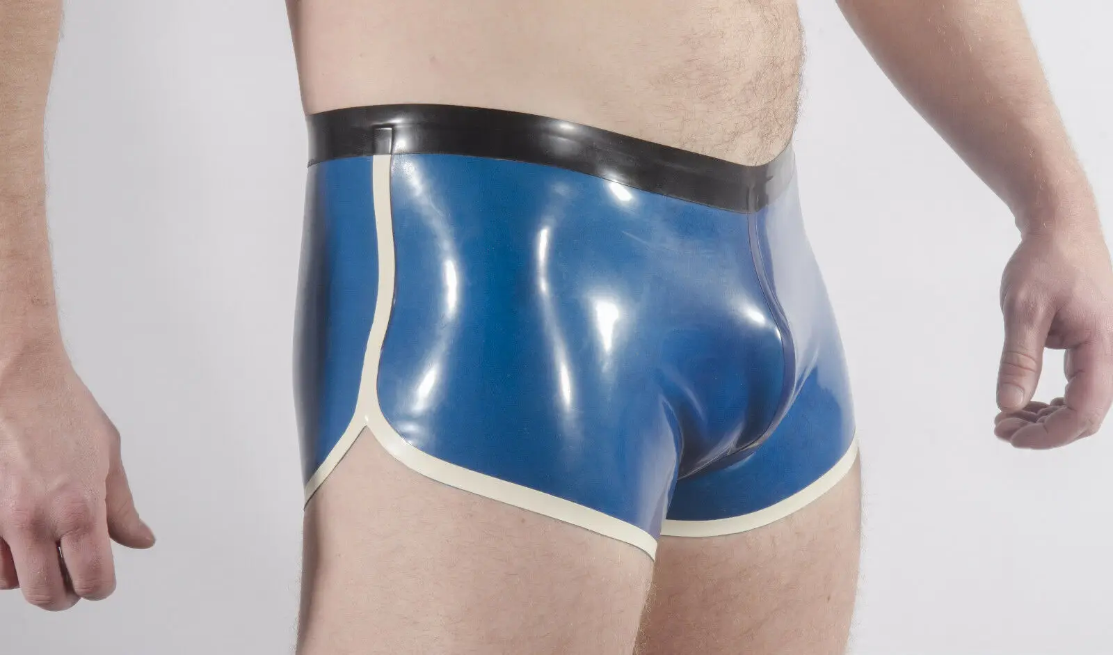 Латексный резиновый комбинезон шорты вечерние трусы клубный костюм