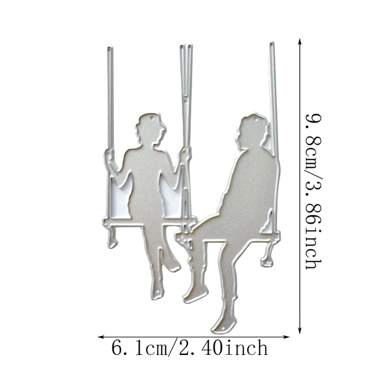 D0AD Чат-пара штампы для резки металла DIY ремесло шаблон тиснения из углеродистой